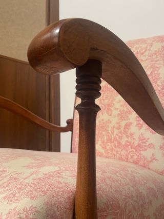 Sillón madera estilo vintage
