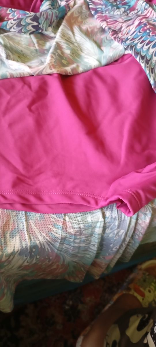 Bañador falda multicolor