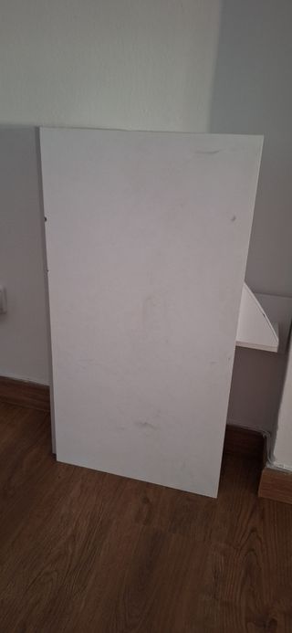 Escritorio pared blanco plegable
