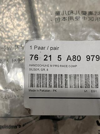 Guanti BMW Racing - Tg 8