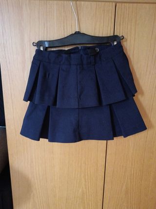 Gonna bimba 8-9 anni, blu scuro