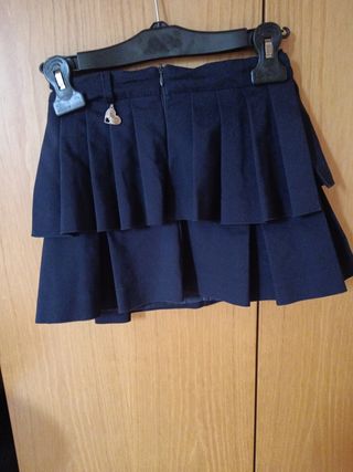 Gonna bimba 8-9 anni, blu scuro