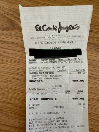 Cafetera DeLonghi Magnifica Evo (NUEVA)