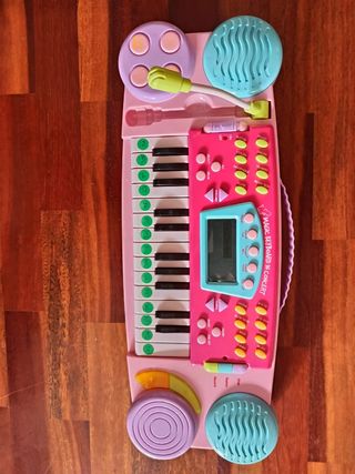 Teclado musical infantil