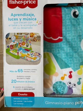 Fisher Price - alfombra de actividades con piano
