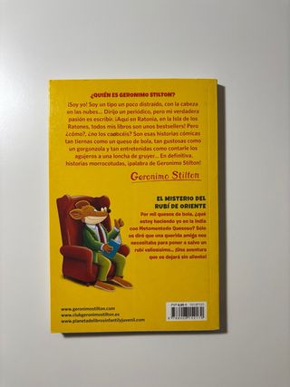 Geronimo Stilton 61: El misterio del rubi de...