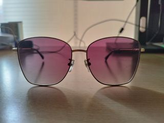 Gafas sol mujer elegantes - marrón plata