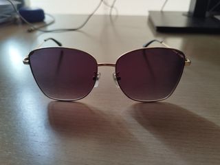Gafas sol mujer elegantes - marrón plata