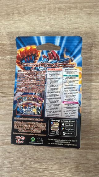 YuGiOh! Baraja Locura Mecanizada  Sellada