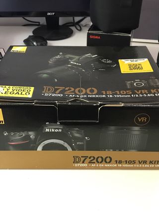 Nikon D7200 como nueva