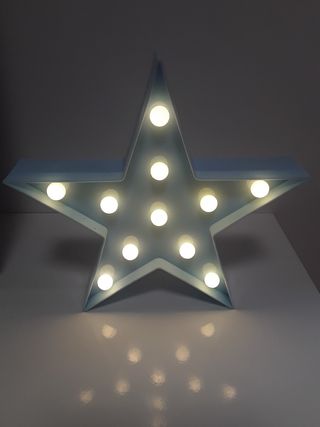Luz LED Estrella - Decoración Infantil