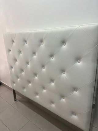 Cabecero cama blanco 150cm