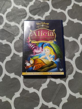 DVD Alicia en el País de las Maravillas