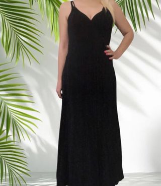 Vestido Zara fiesta/noche lurex