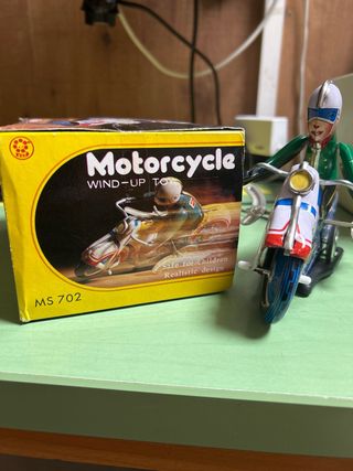 Motocicleta Juguete Clásica