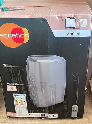 A.C. Portátil Equation - Plata para frío y calor