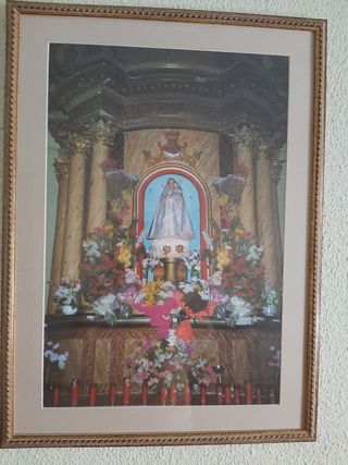 REBAJADA:Cuadro Virgen del Castillo
