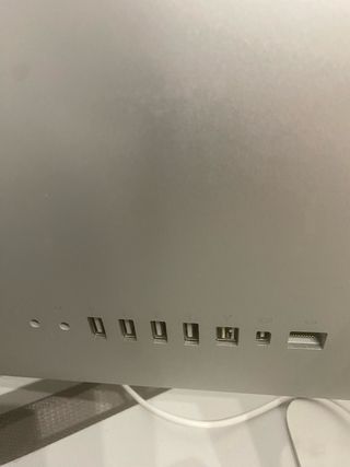 iMac Apple blanco plata
