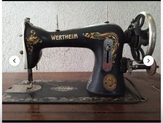 Máquina coser Wertheim antigua