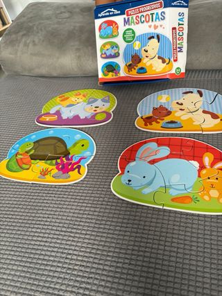 Puzzle Mascotas infantil