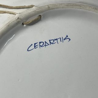 2 Platos Cerámica Española