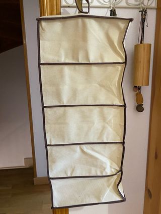 Organizador zapatero beige