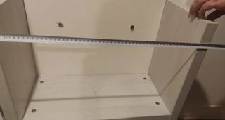 2 estantes cubos - blanco roto