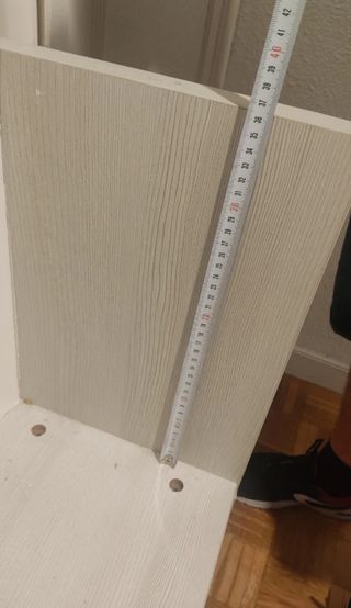 2 estantes cubos - blanco roto