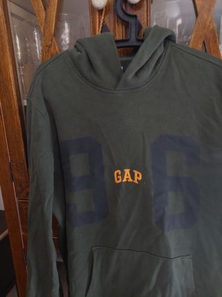 Sudadera GAP verde oliva talla L