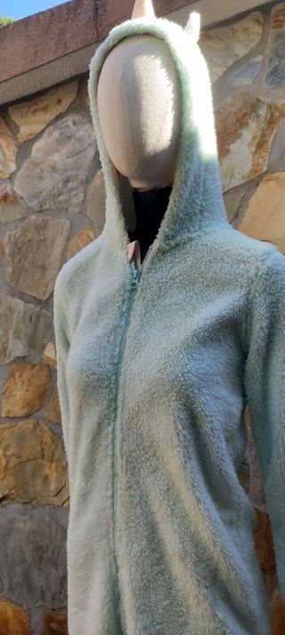 Pijama Enterizo Unicornio Verde