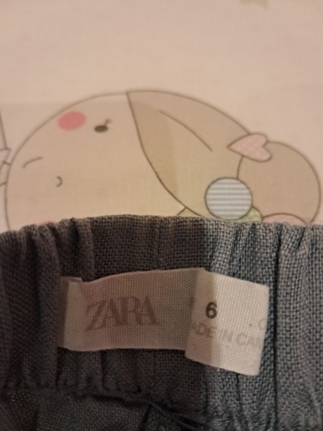 Pantalón ancho niña Zara - Talla 6
