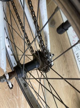 Bicicleta niño 20" blanca