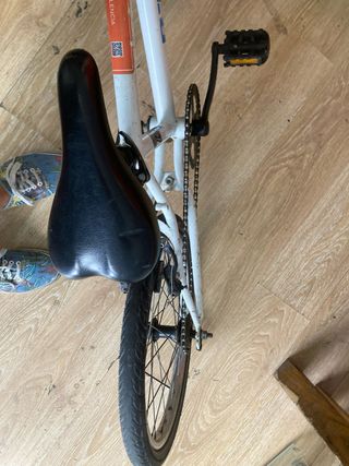 Bicicleta niño 20" blanca