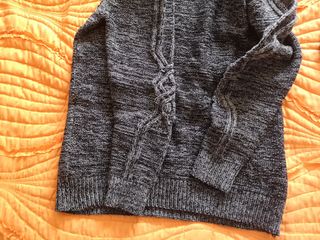 Camisola Cinzenta/preta de Homem - Quentinha