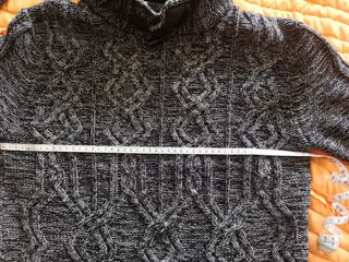 Camisola Cinzenta/preta de Homem - Quentinha