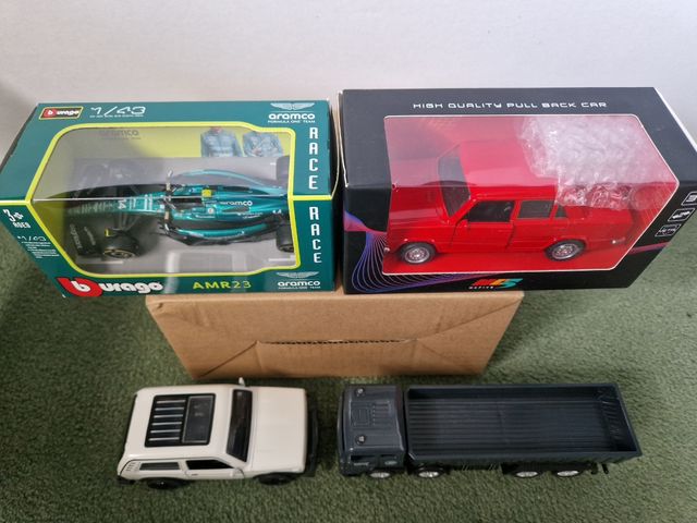 Pack coches a escala