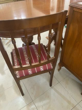 Mesa ovalada madera - Comedor