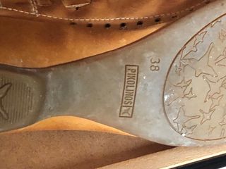 Sandalias Piel Marrón Mujer