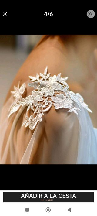 Capa velo novia boda blanco