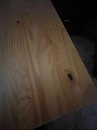 Mesa madera pino - marrón