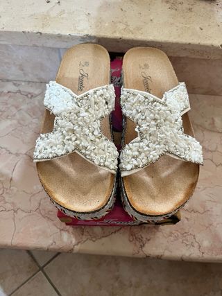 Ciabatte Jomisa bianche - comode