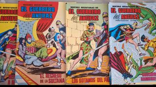 Lote de 10 tebeos "El Guerrero del Antifaz"