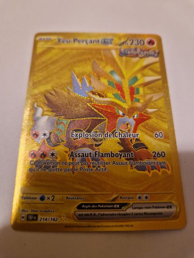 Pokemon Feu-Perçant EX - 214/162