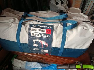 Tienda Quechua Air Seconds 4.1 Fresh Black