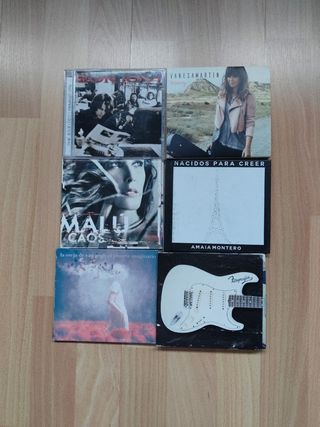 6 CDs Pop-Rock: Bon Jovi, Malú, Amaia...