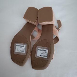 Tacones rosa | Sandalias tacón bajo