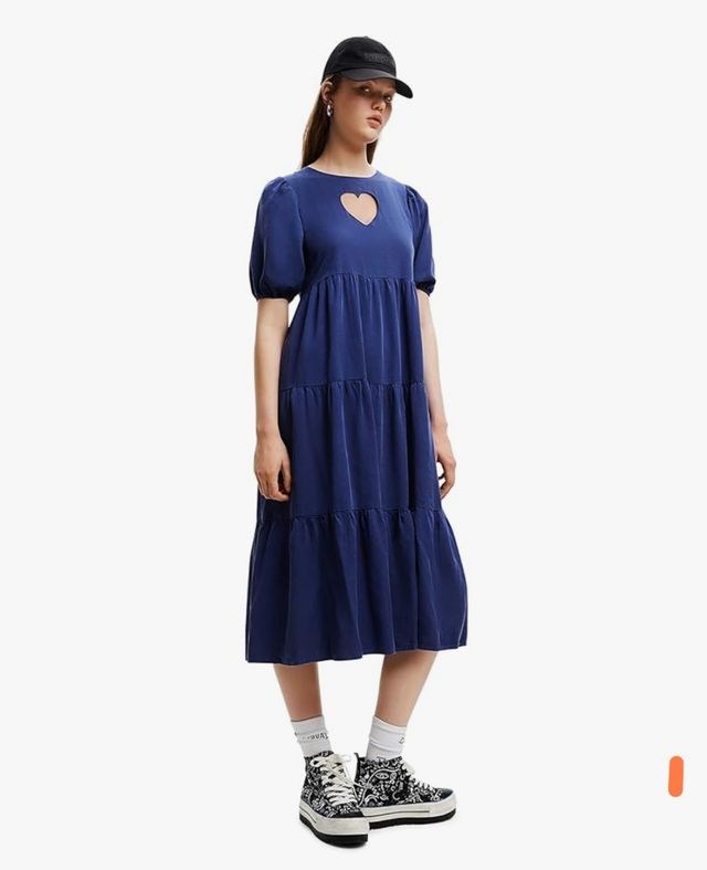 Vestido Desigual azul