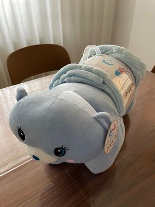 Peluche orsetto + plaid bimbo Dolce Nanna