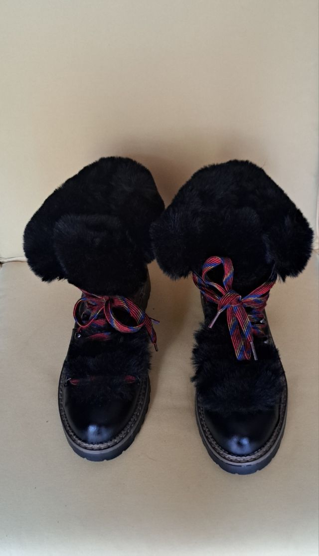 Botas mujer invierno - Piel usadas solo 1 vez .