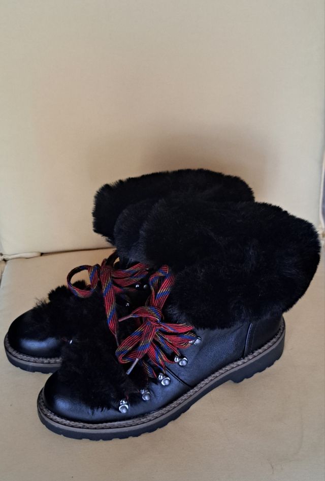 Botas mujer invierno - Piel usadas solo 1 vez .